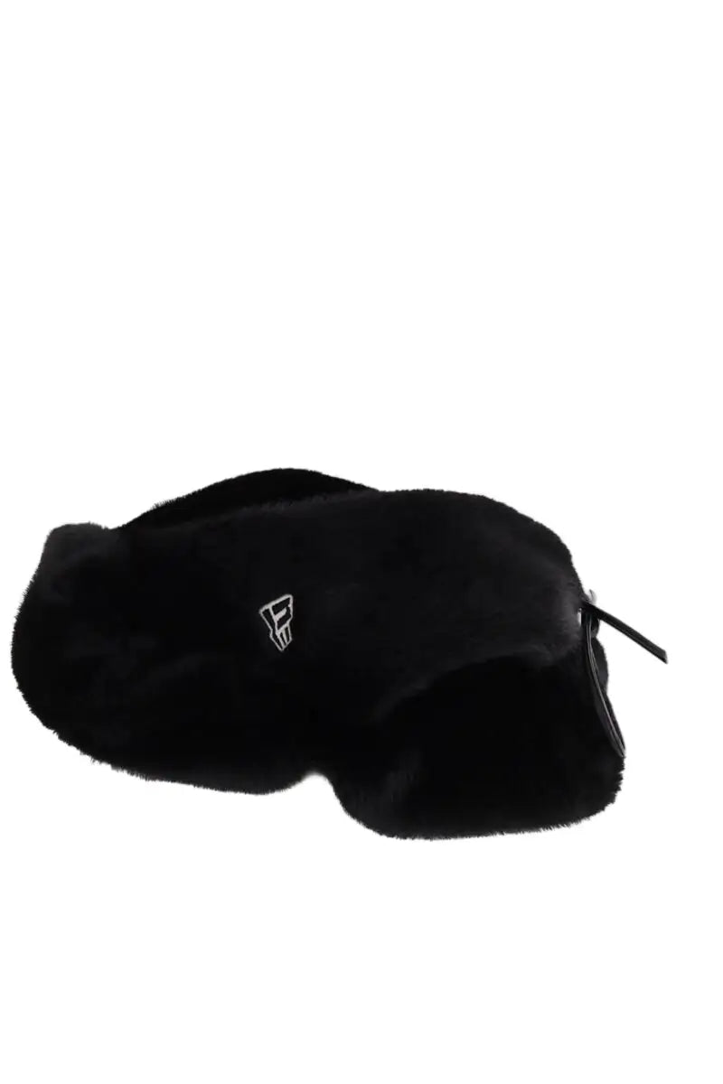 Chapeau New Era Trapper faux fur Noir en Synthétique, taille TU - Seconde Main