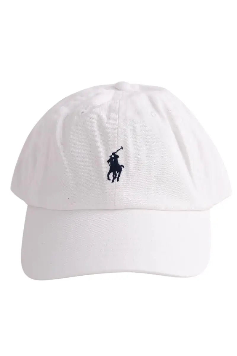 Chapeau Ralph Lauren Blanc en Coton, taille TU - Seconde Main