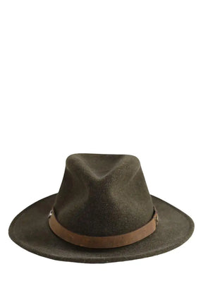 Chapeau Stetson Kaki en Laine, taille S - Seconde Main