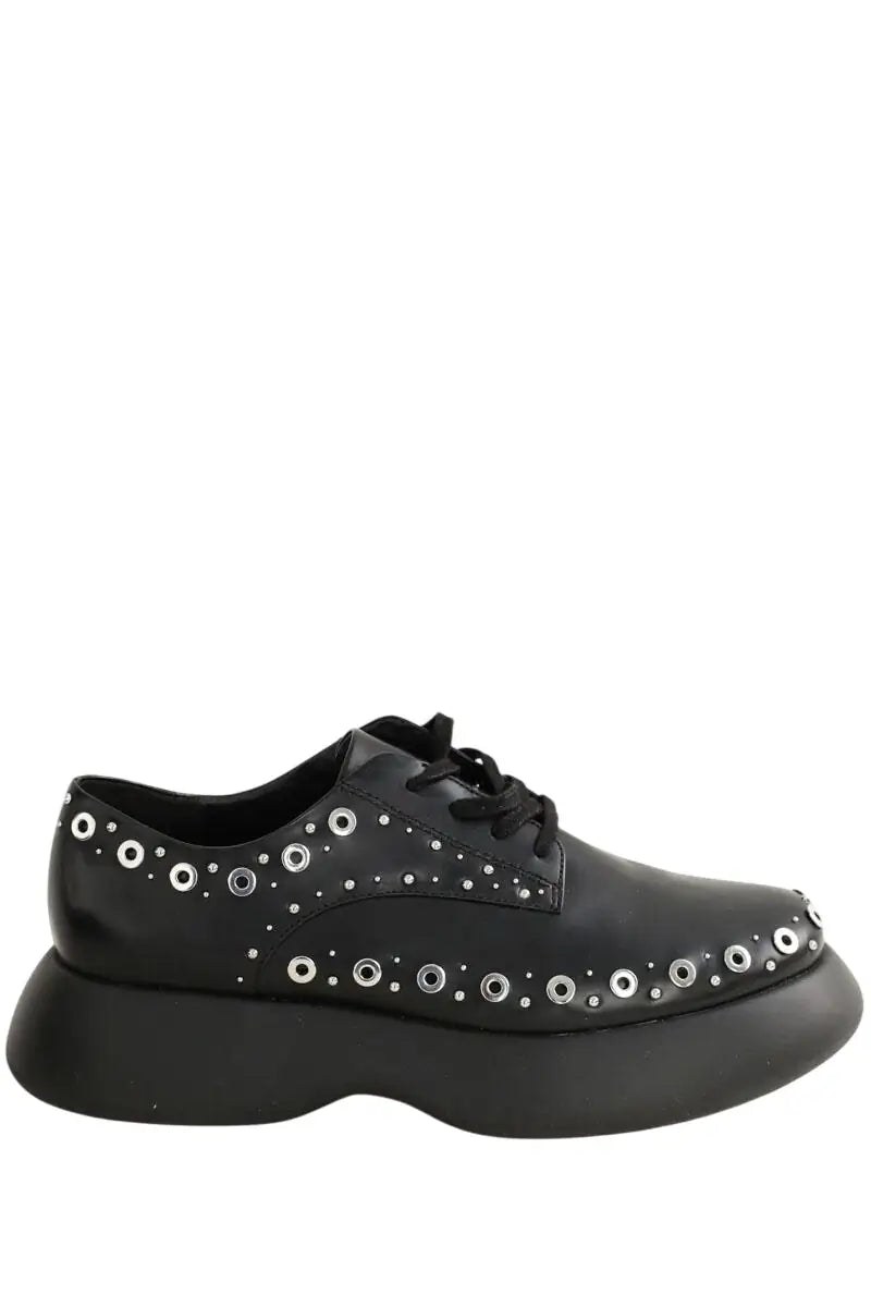 Chaussures à lacets 3.1 Phillip Lim Noir en Cuir, taille 41 - Seconde Main
