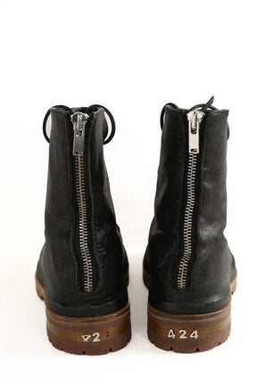 Chaussures à lacets 424 Noir en Cuir