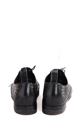 Chaussures à lacets Alaïa Noir en Cuir