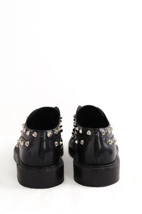 Chaussures à lacets Balenciaga Noir en Cuir