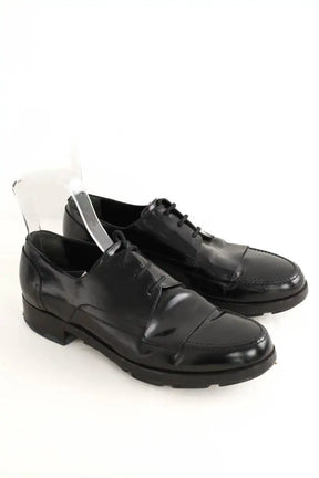 Chaussures à lacets Balenciaga Noir en Cuir