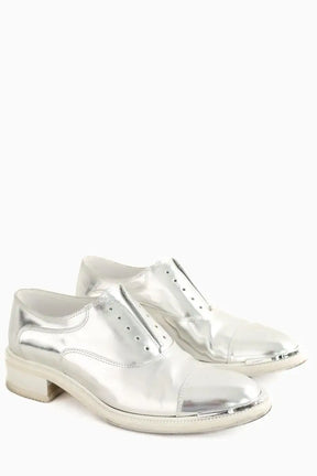 Chaussures à lacets Barbara Bui Argent en Cuir