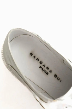 Chaussures à lacets Barbara Bui Argent en Cuir