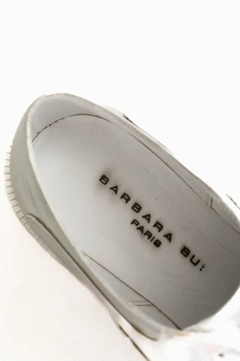 Chaussures à lacets Barbara Bui Argent en Cuir