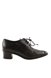 Chaussures à lacets Charles Kammer Noir en Cuir, taille 39 - Seconde Main