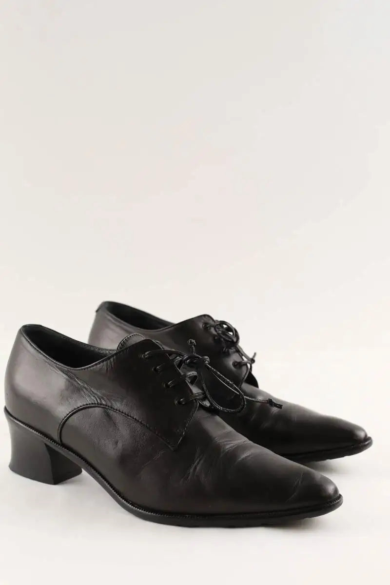 Chaussures à lacets Charles Kammer Noir en Cuir