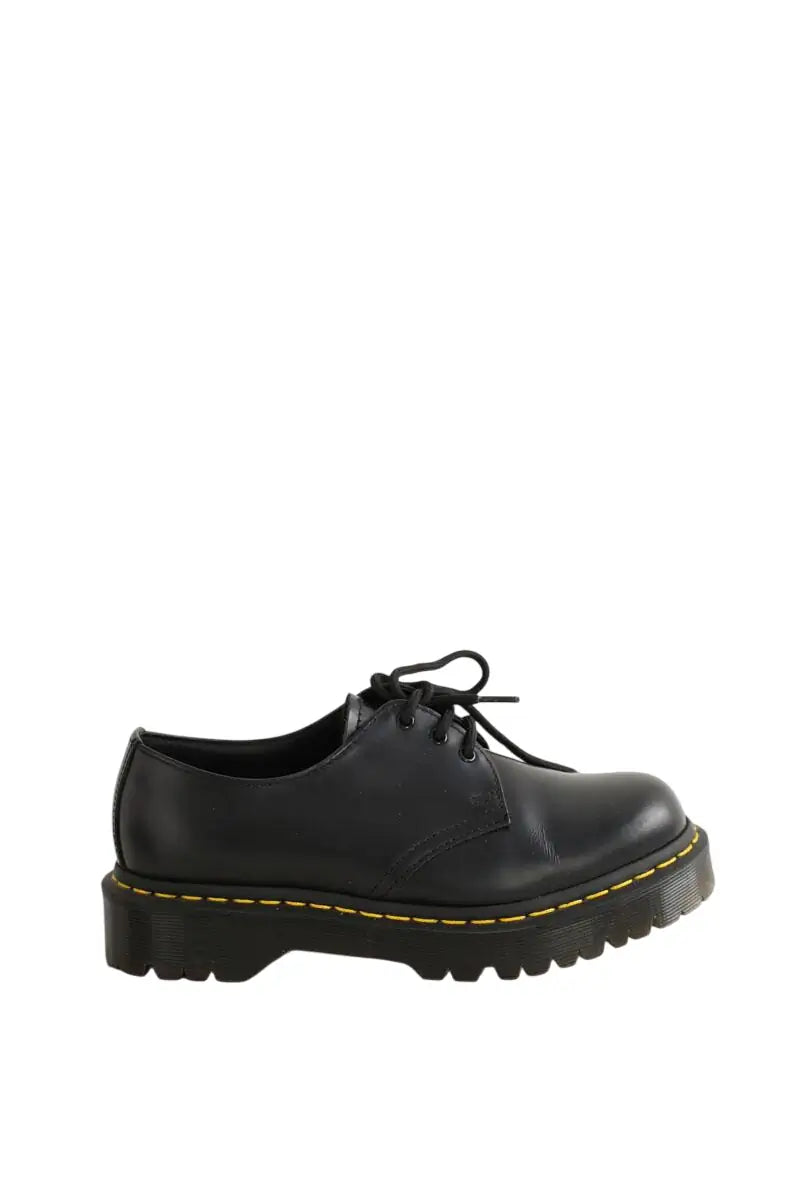 Chaussures à lacets Dr. Martens Noir en Cuir, taille 38 - Seconde Main