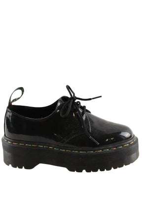 Chaussures à lacets Dr. Martens Noir en Cuir verni, taille 37 - Seconde Main