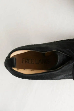 Chaussures à lacets Free Lance Noir en Fausse fourrure