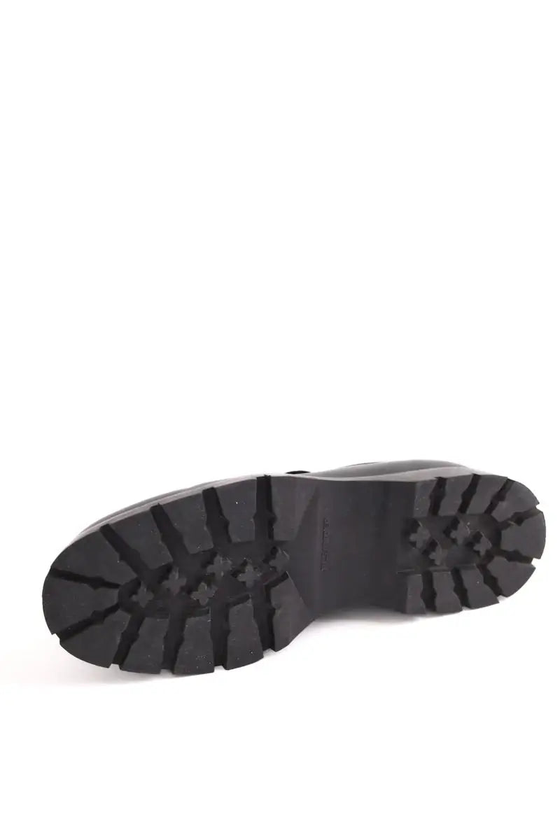 Chaussures à lacets Jil Sander Vert en Cuir