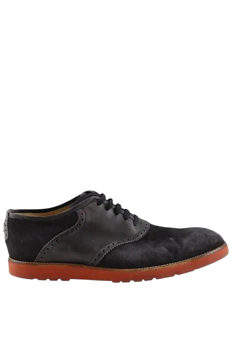 Chaussures à lacets Louis Vuitton Bleu en Daim, taille 42 - Seconde Main