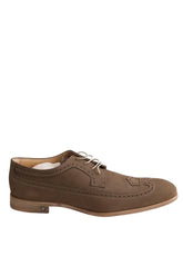 Chaussures à lacets Louis Vuitton Kaki en Cuir, taille 44 - Seconde Main