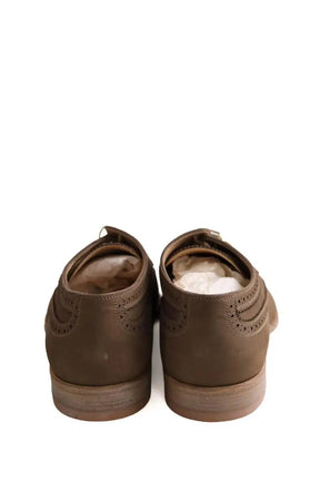 Chaussures à lacets Louis Vuitton Kaki en Cuir