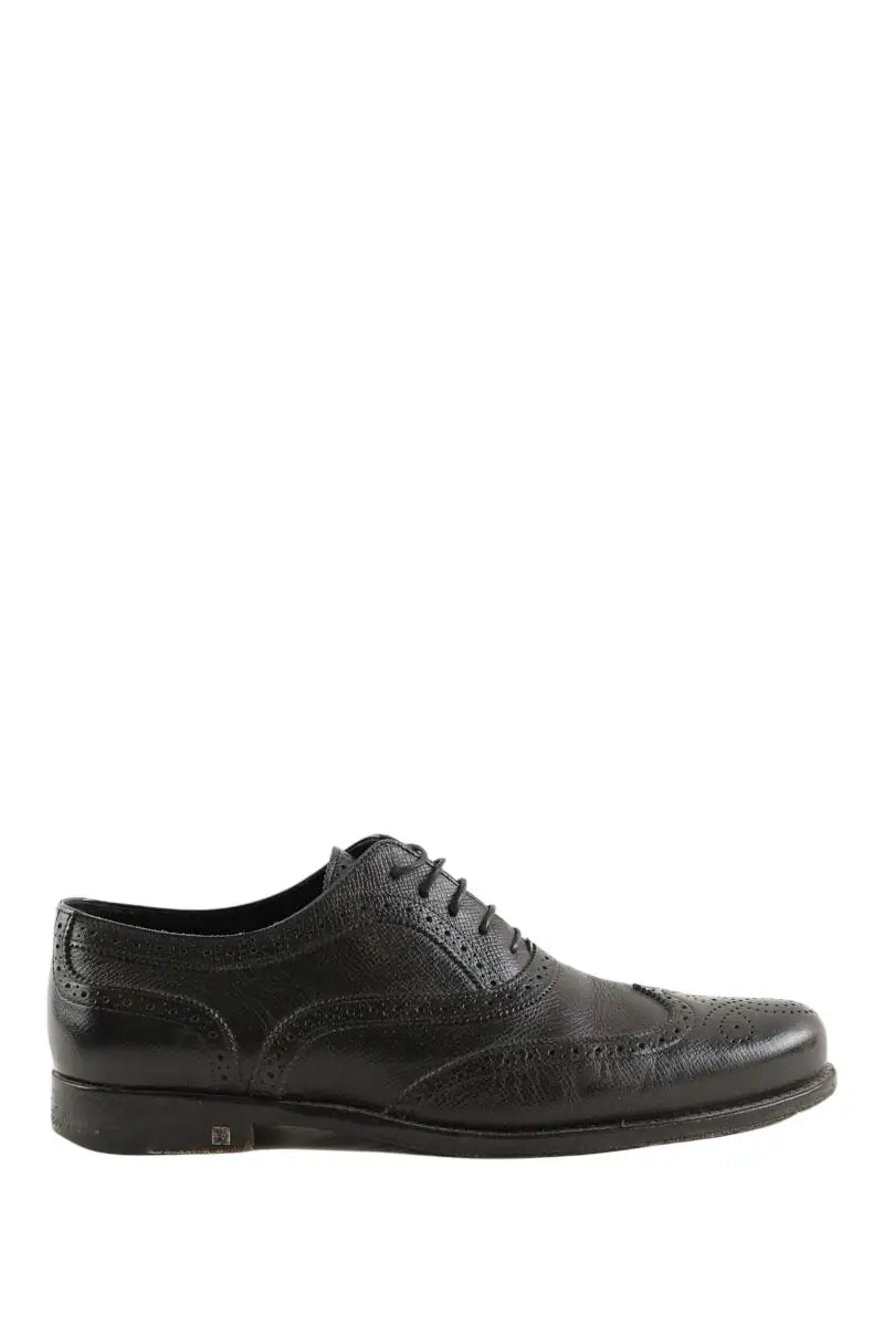 Chaussures à lacets Louis Vuitton Noir en Cuir, taille 40 - Seconde Main