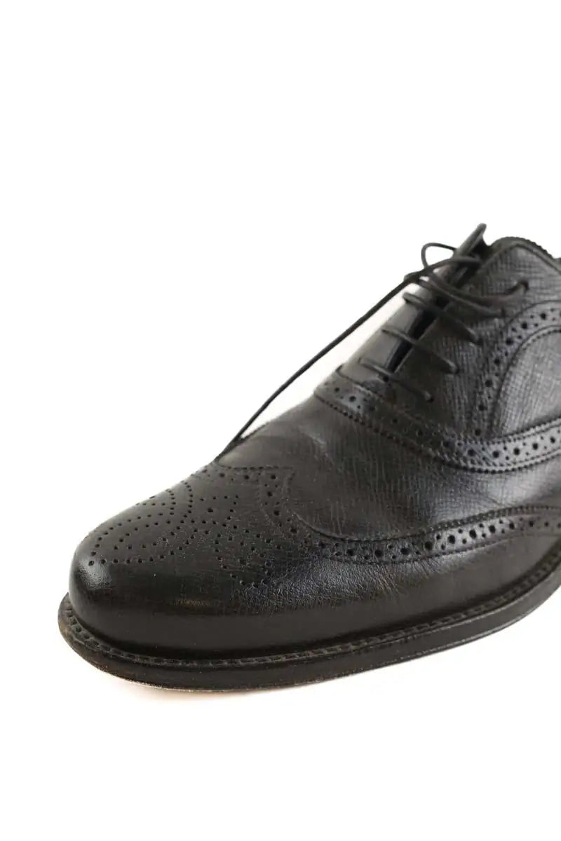 Chaussures à lacets Louis Vuitton Noir en Cuir