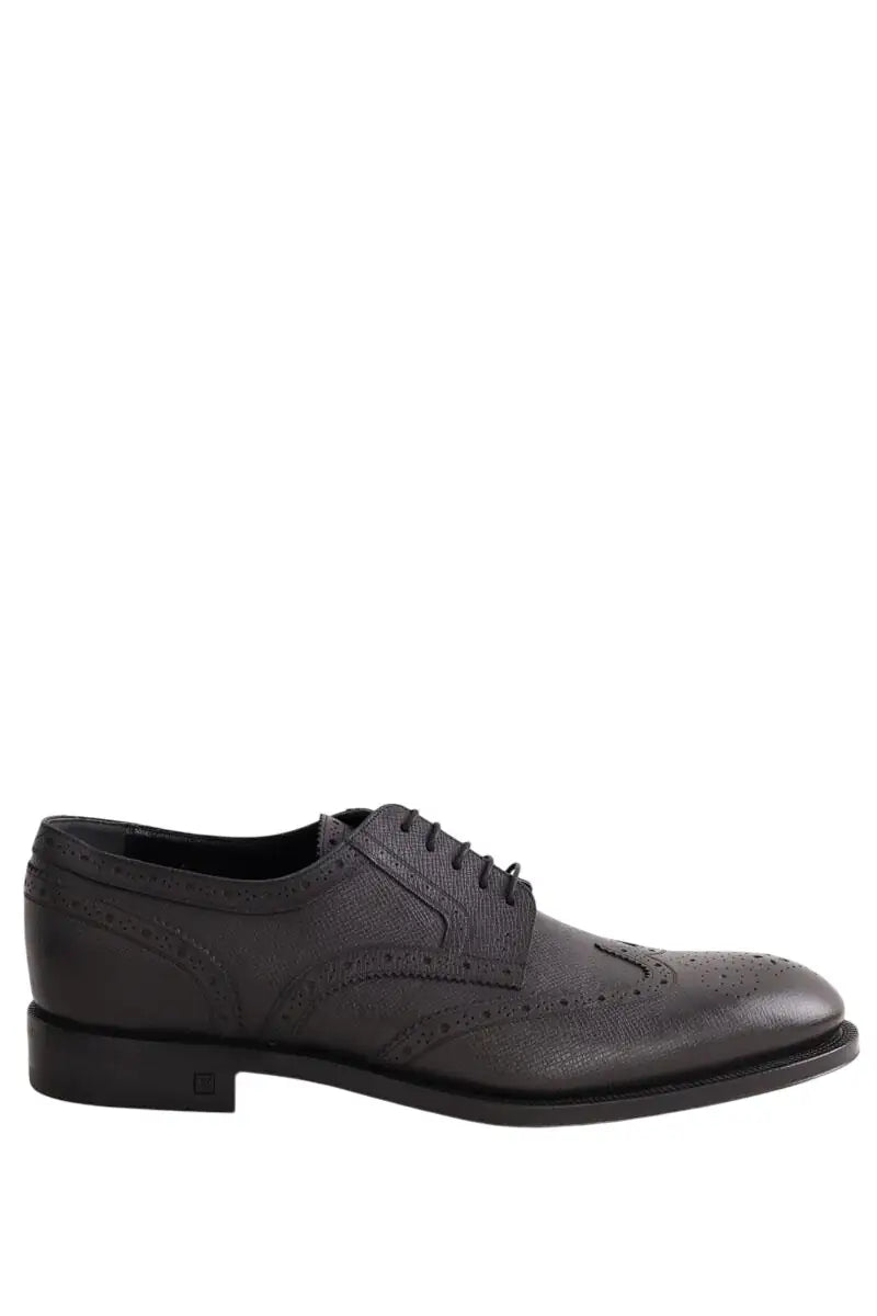Chaussures à lacets Louis Vuitton Noir en Cuir, taille 42 - Seconde Main