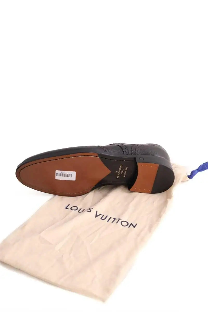 Chaussures à lacets Louis Vuitton Noir en Cuir
