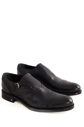 Chaussures à lacets Louis Vuitton Noir en Cuir