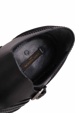 Chaussures à lacets Louis Vuitton Noir en Cuir
