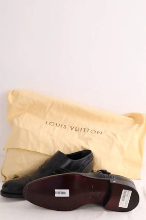 Chaussures à lacets Louis Vuitton Noir en Cuir