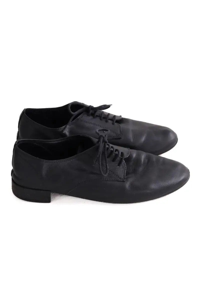 Chaussures à lacets Repetto Noir en Cuir