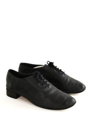 Chaussures à lacets Repetto Noir en Cuir