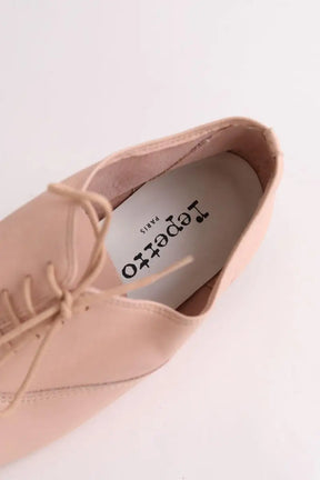 Chaussures à lacets Repetto Zizi Beige en Cuir