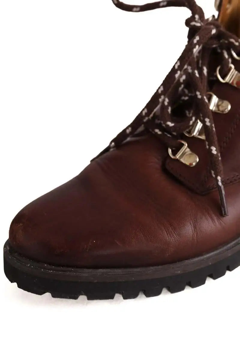 Chaussures à lacets Sézane Marron en Cuir