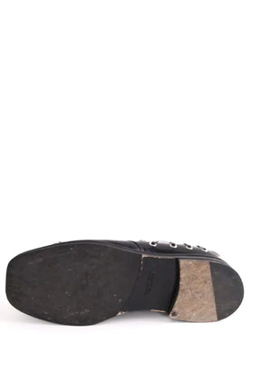 Chaussures à lacets Simone Rocha Noir en Cuir