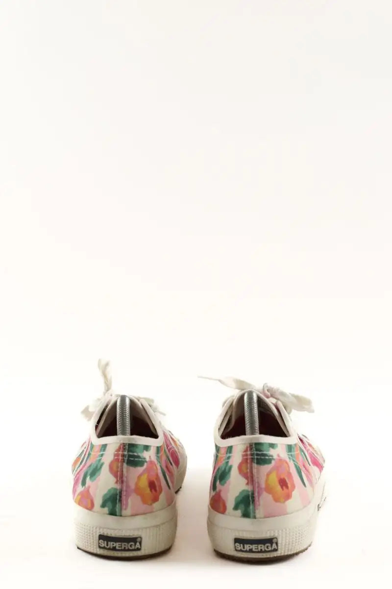Chaussures à lacets Superga Multicolore en Tissu