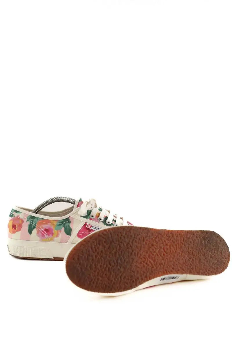 Chaussures à lacets Superga Multicolore en Tissu
