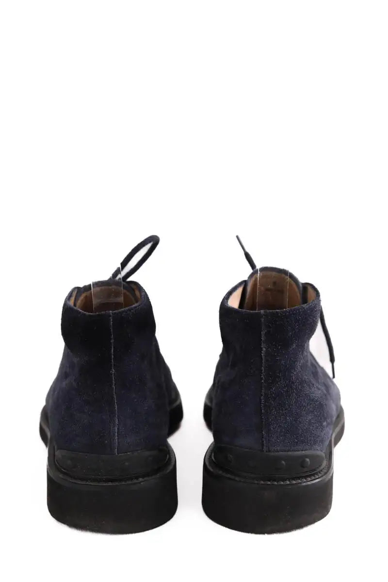 Chaussures à lacets Tod's Marine en Daim