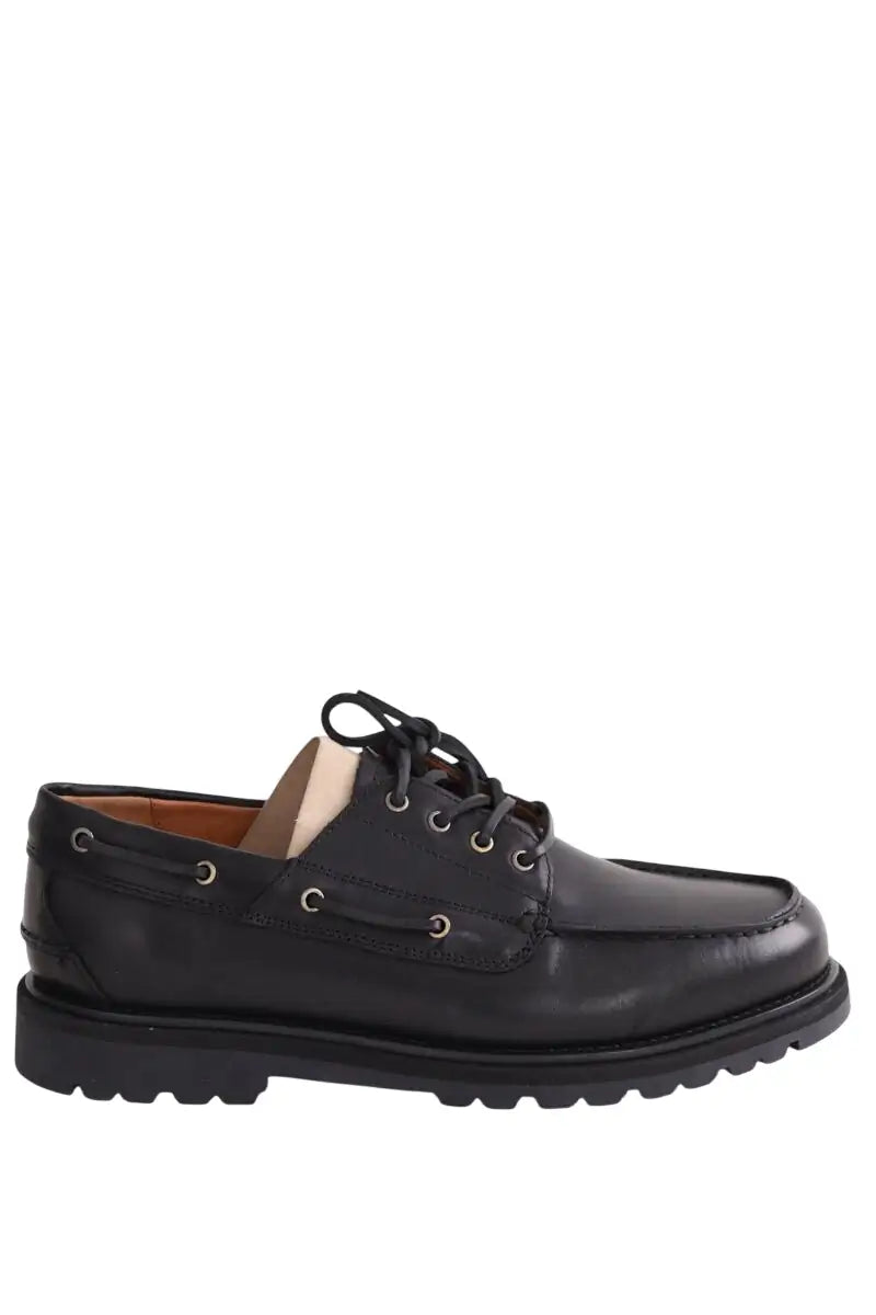 Chaussures à lacets Vagabond Jay Noir en Cuir, taille 44 - Seconde Main