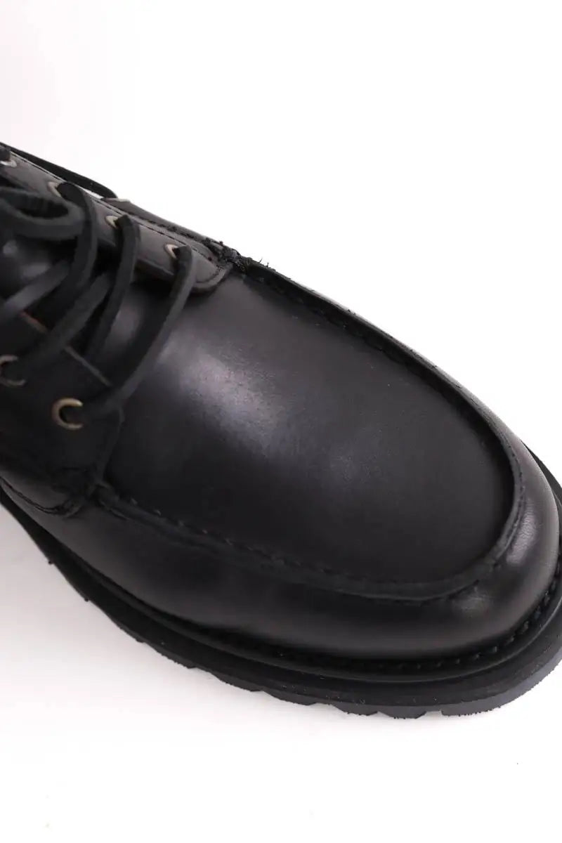 Chaussures à lacets Vagabond Jay Noir en Cuir