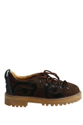 Chaussures à lacets Viga Marron en Daim, taille 44 - Seconde Main