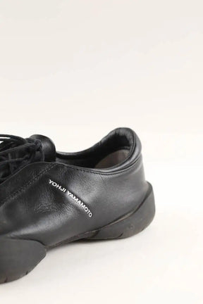 Chaussures à lacets Y-3 Noir en Cuir