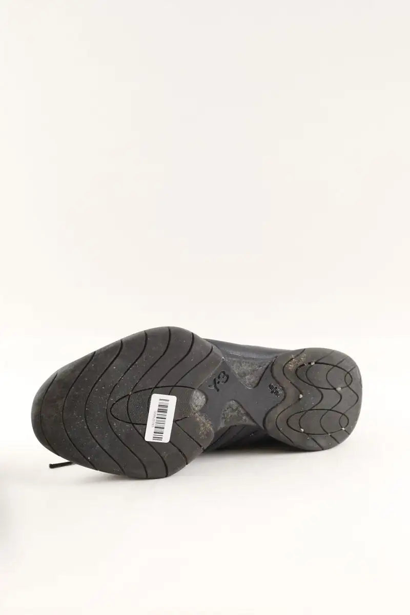Chaussures à lacets Y-3 Noir en Cuir