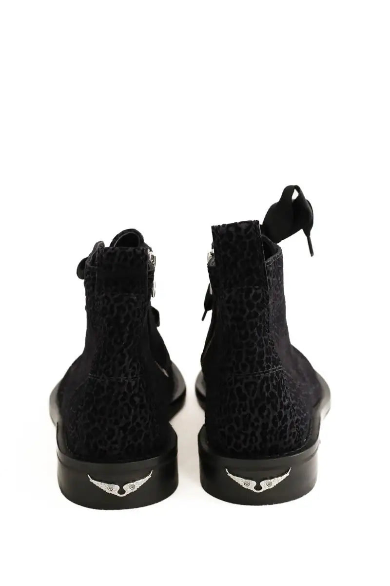 Chaussures à lacets Zadig & Voltaire Noir en Cuir