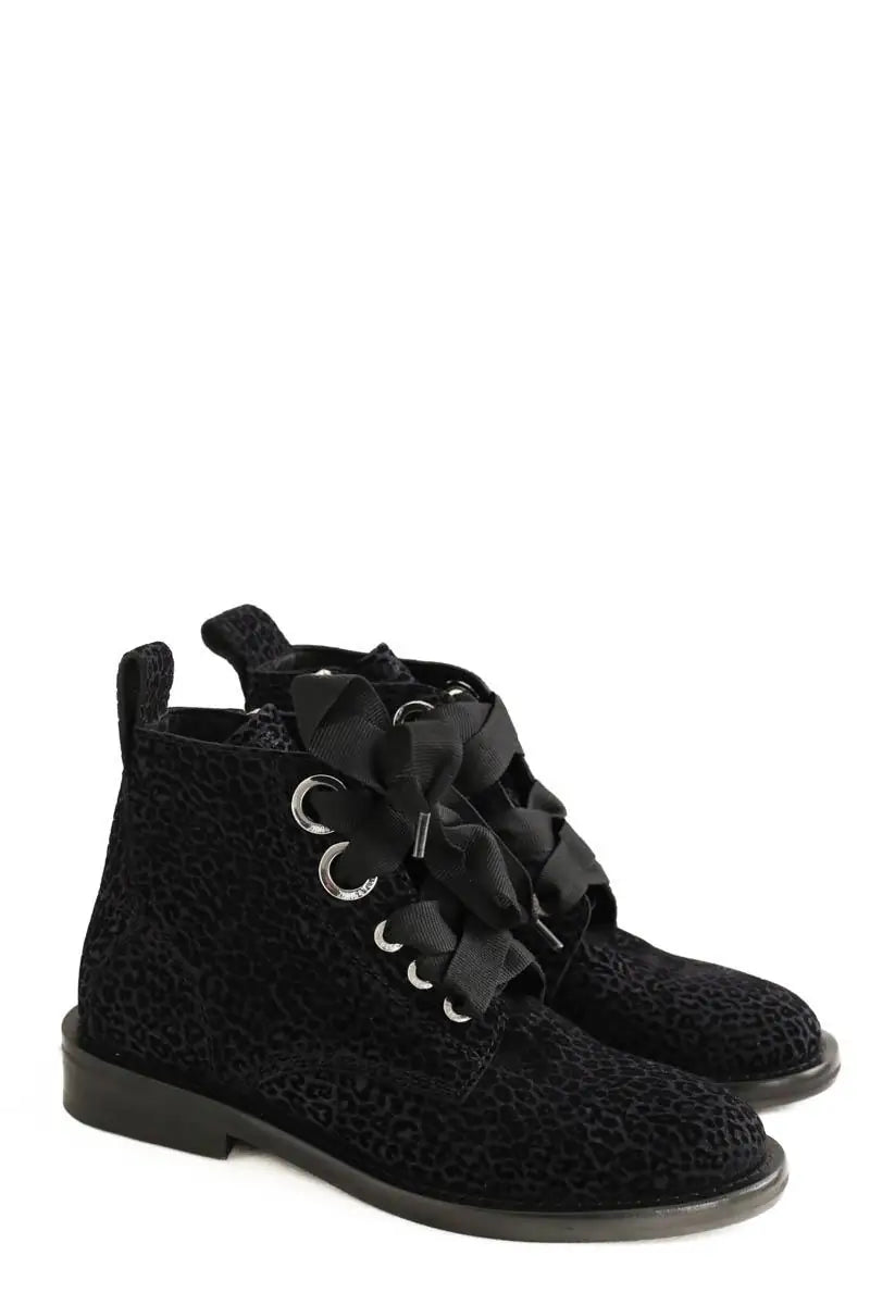 Chaussures à lacets Zadig & Voltaire Noir en Cuir