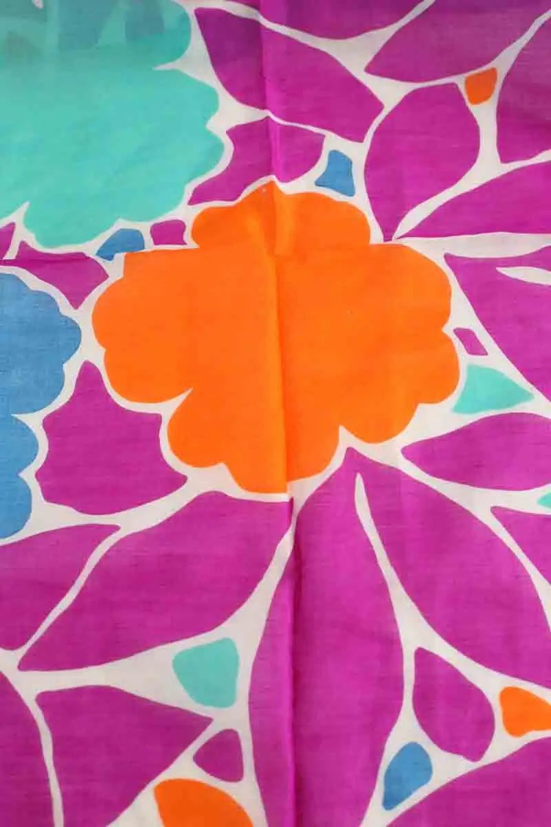Chèche Yves Saint Laurent Multicolore en Coton