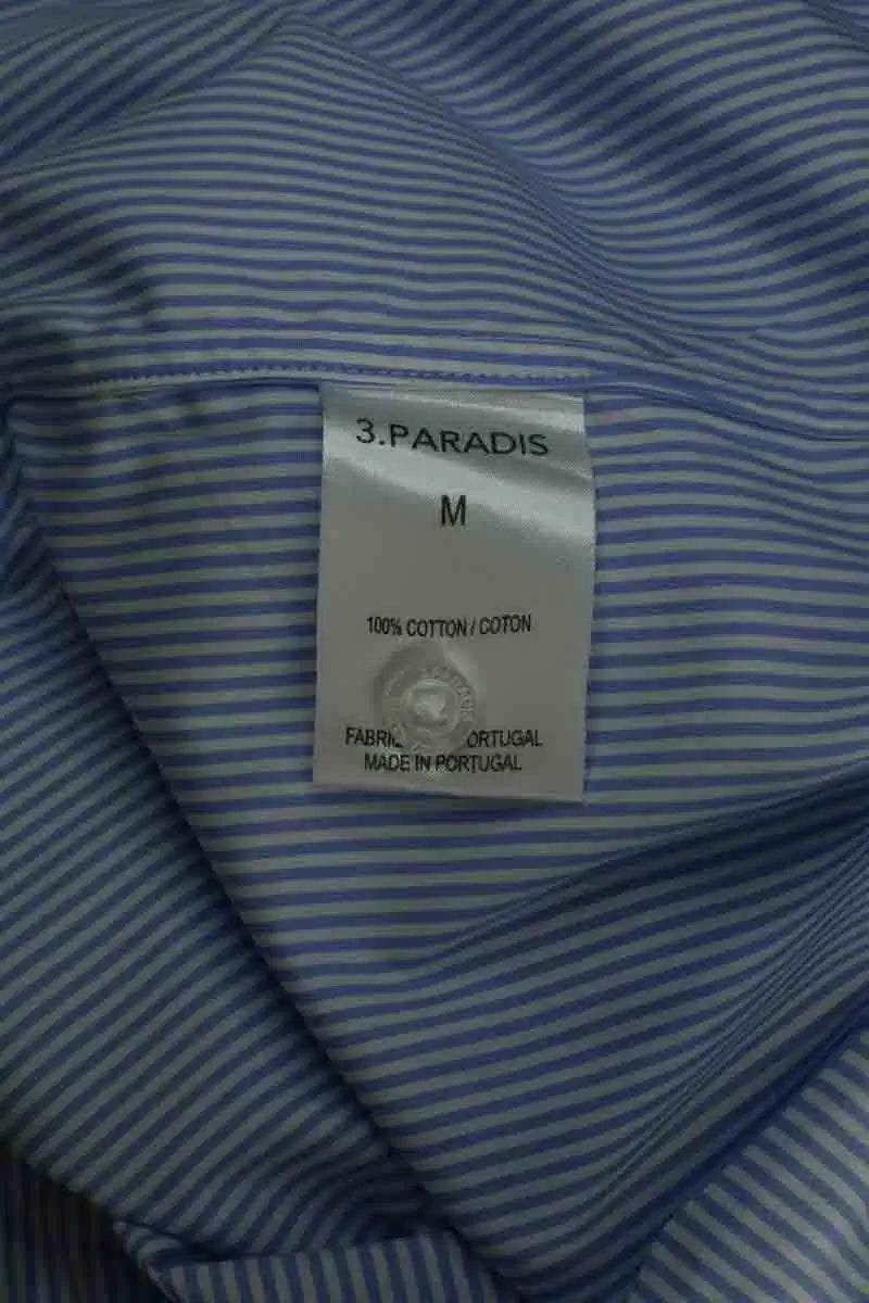 Chemise 3.Paradis Bleu en Coton