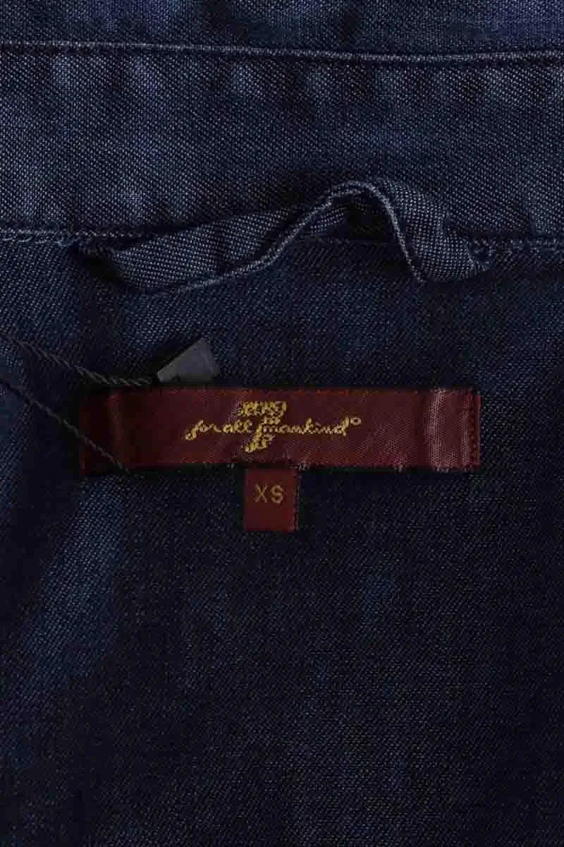 Chemise 7 For All Mankind Bleu en Coton