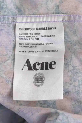 Chemise Acne Studios Multicolore en Coton
