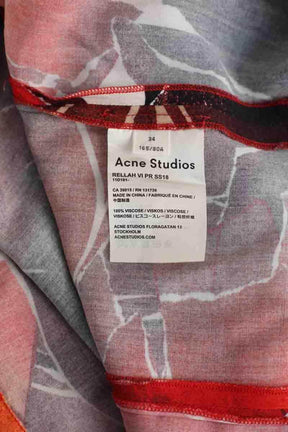 Chemise Acne Studios Multicolore en Viscose