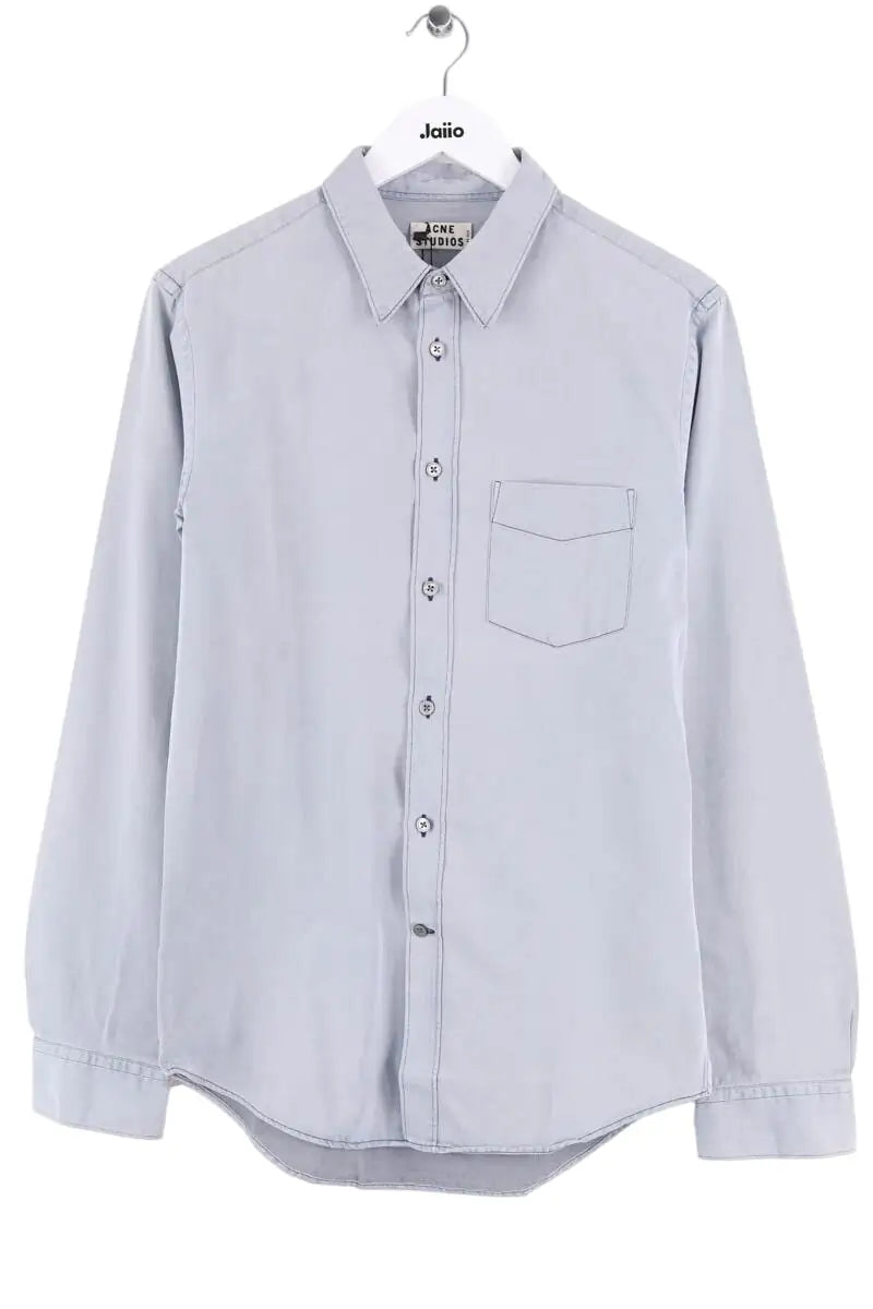 Chemise Acne Studios Twain Bleu en Coton, taille M - Seconde Main