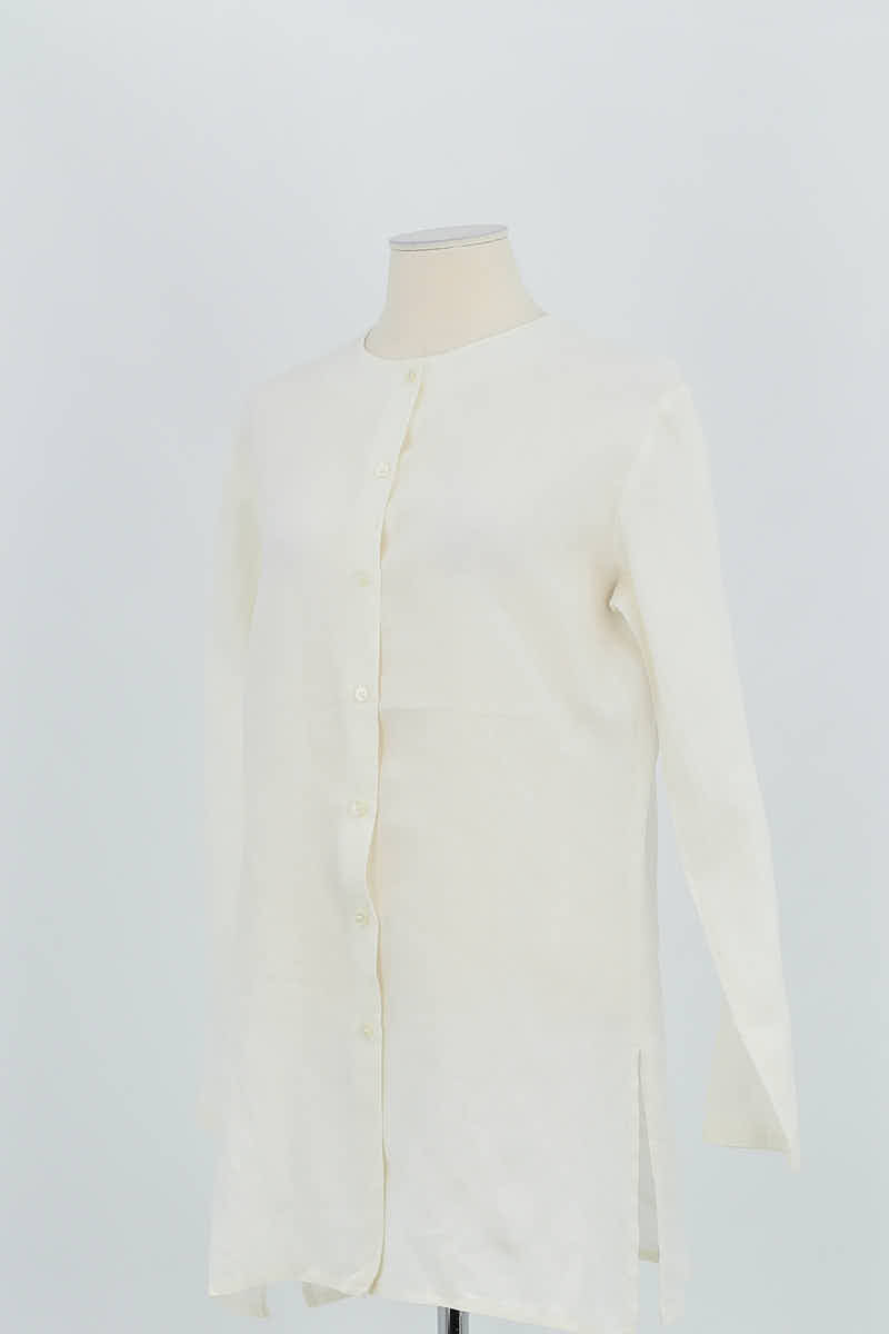 Chemise Agnès B. Blanc en Lin