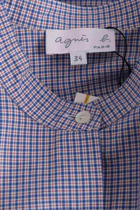 Chemise Agnès B. Bleu en Coton